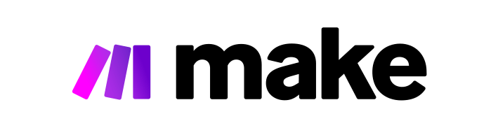 Make automation platform logo for workflow integration.